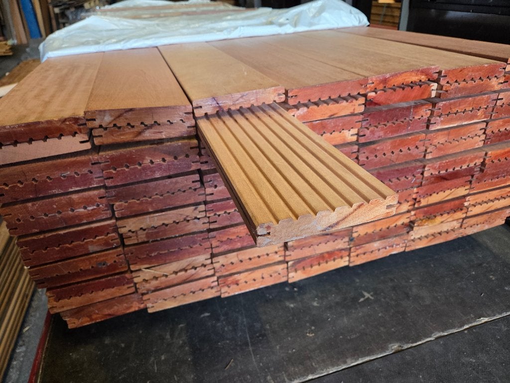 2 x vol pak Kapur terrasplanken 25mm - blinde bevestiging, Tuin en Terras, Palen, Balken en Planken, Planken, Nieuw, Ophalen of Verzenden