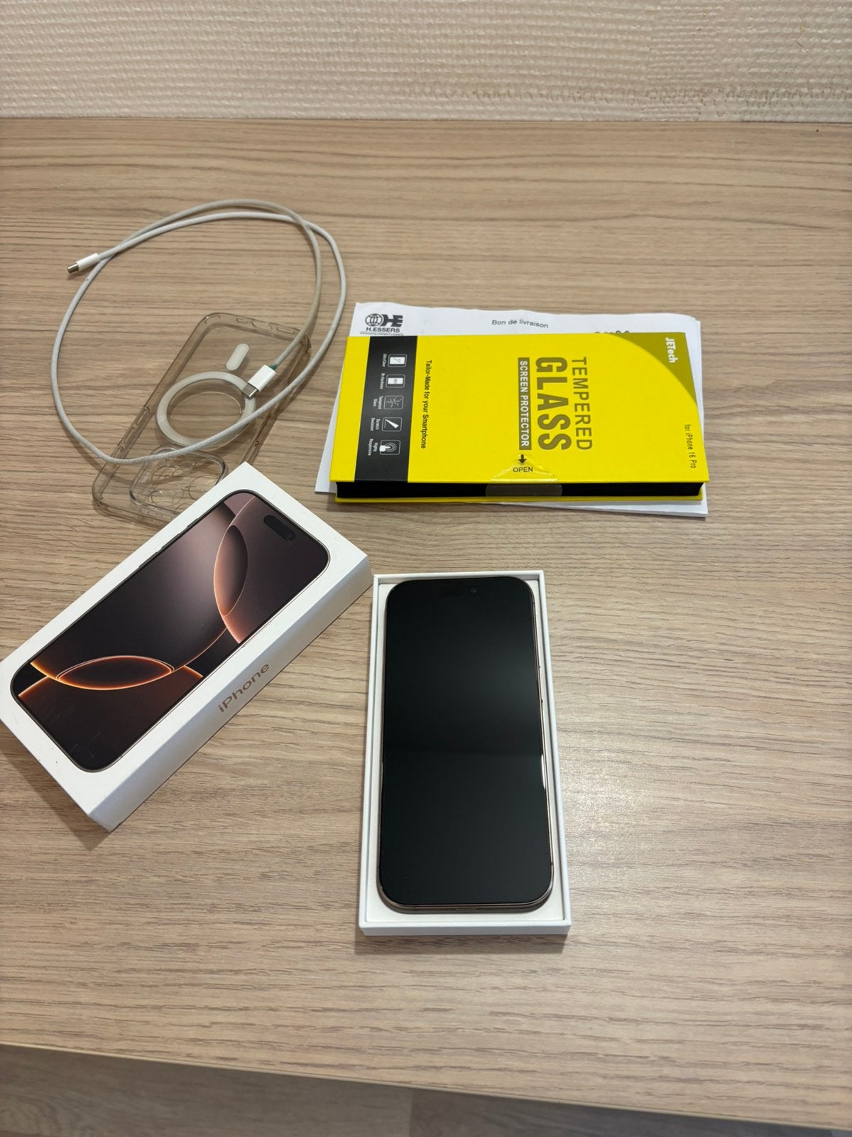 Iphone 16 pro 128gb, Télécoms, Enlèvement, Comme neuf, IPhone 16