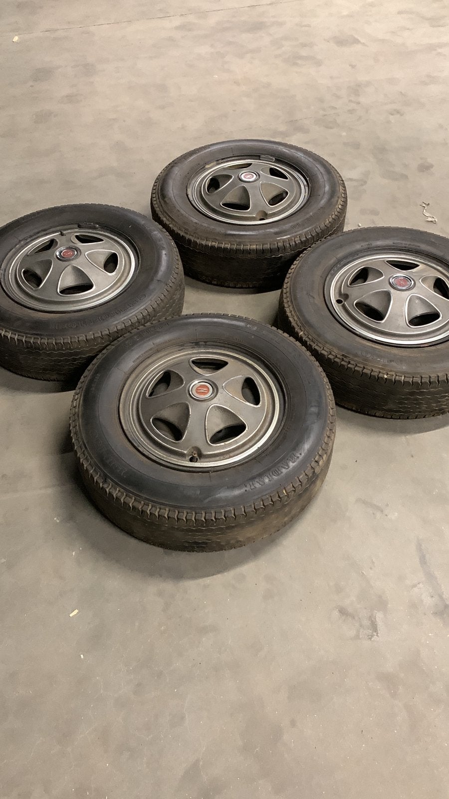 Datsun 240Z Oem wielset 14”, Auto-onderdelen, Ophalen, Gebruikt, Personenwagen