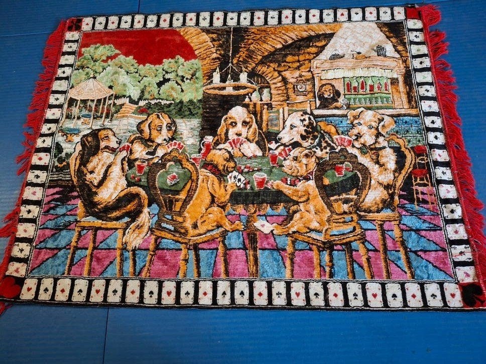 wandtapijt honden, Ophalen of Verzenden