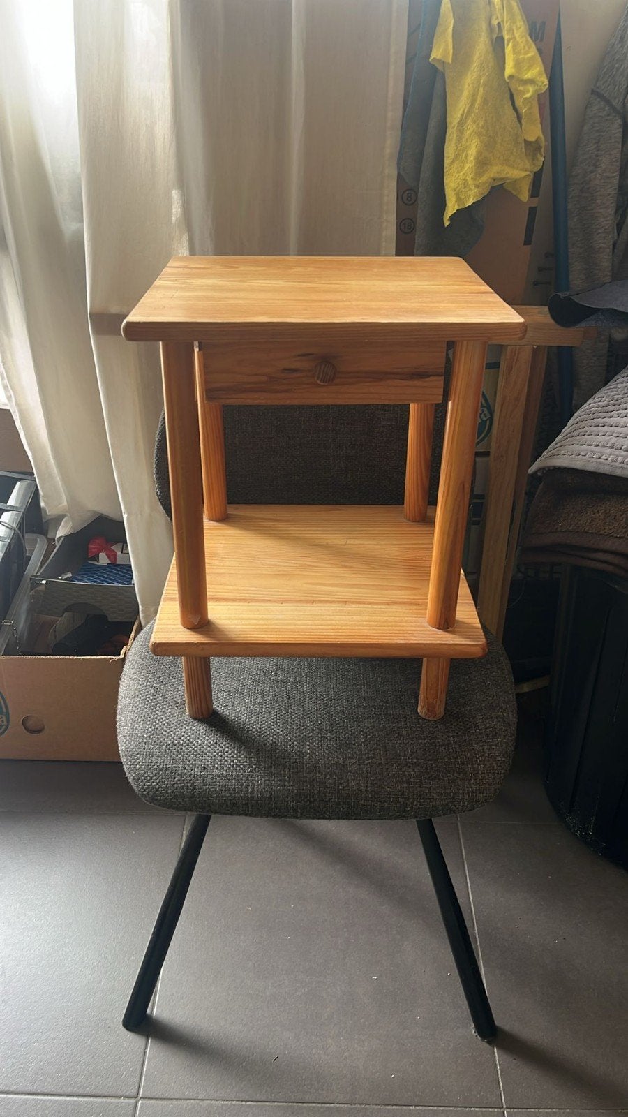 Bijzettafel, nachtkastje,..., Neuf, Moins de 55 cm, 45 à 60 cm, Enlèvement
