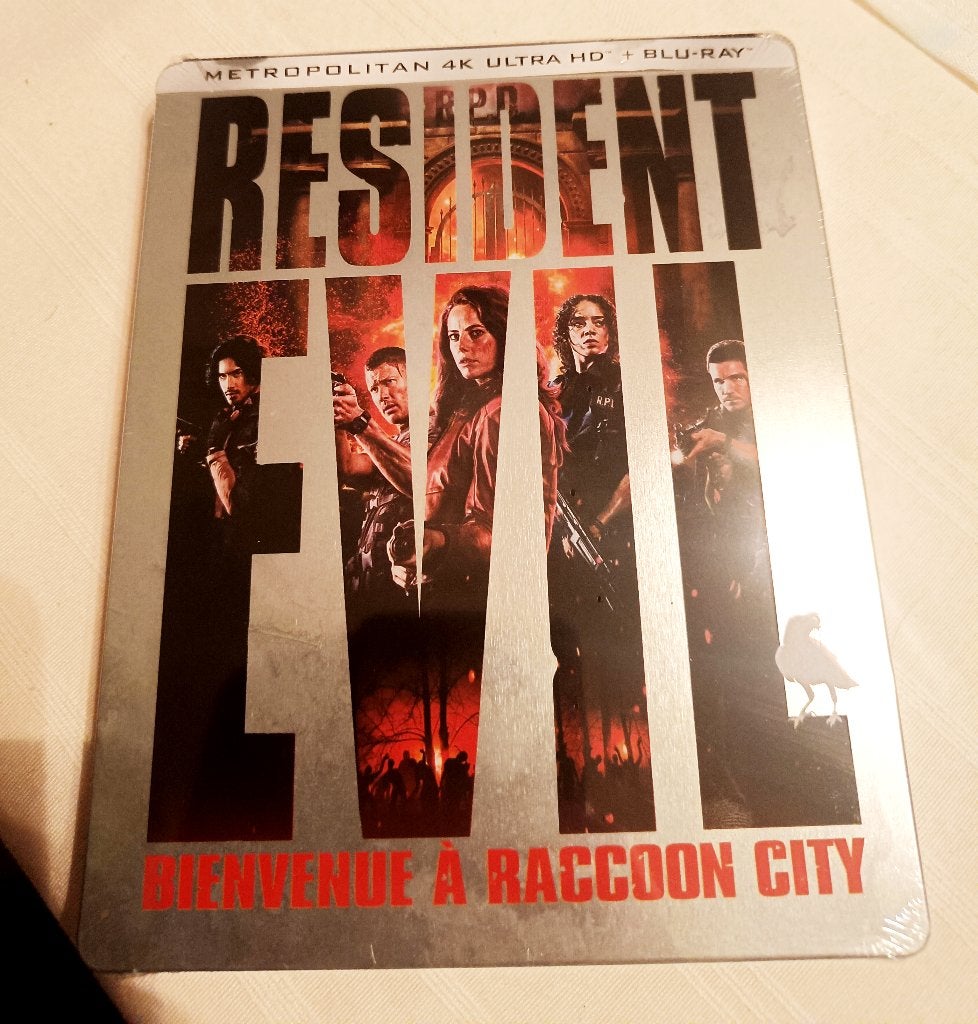 Resident Evil : Bienvenue dans Raccoon City  (4K + Blu-ray), Enlèvement ou Envoi, Horreur, Film, Français