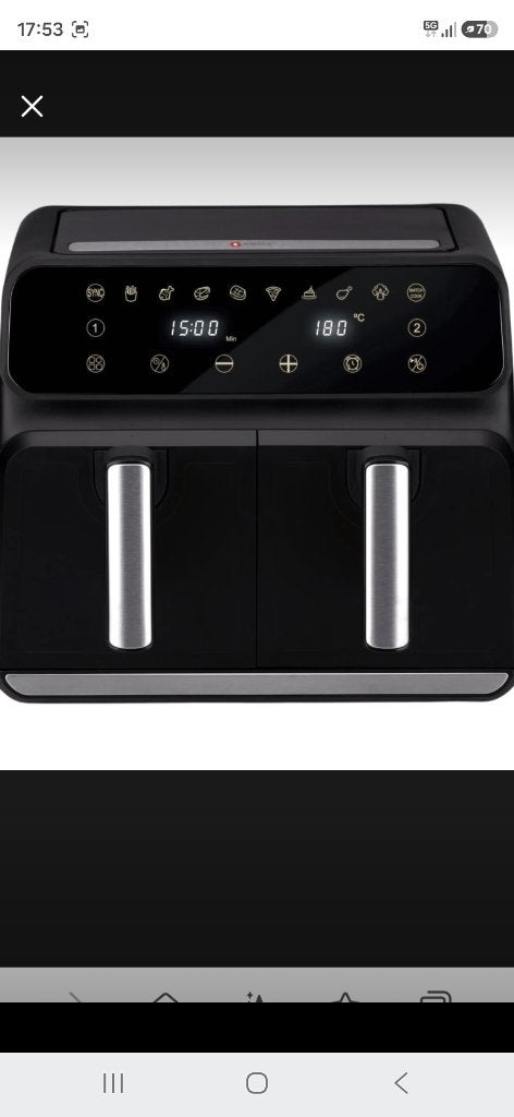 Air Fryer, Electroménager, Enlèvement ou Envoi, Neuf, Friteuse à air XL
