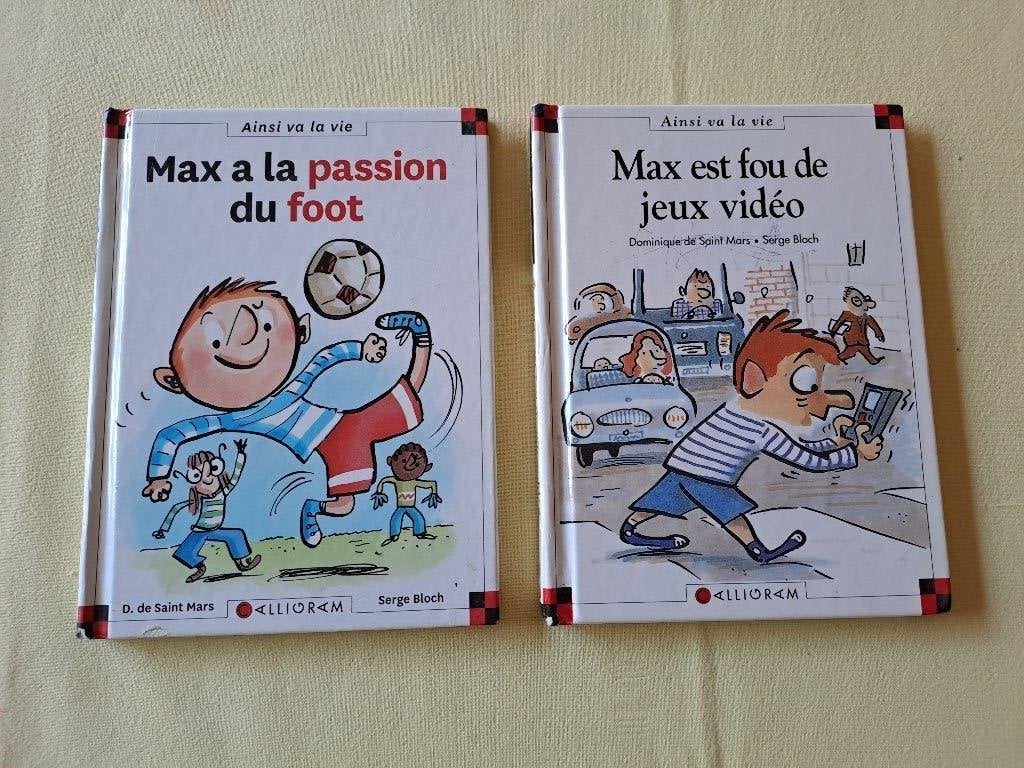 Lot de 2 livres Max et Lili, Boeken, Gelezen, Fictie algemeen, Ophalen of Verzenden, Voorleesboek