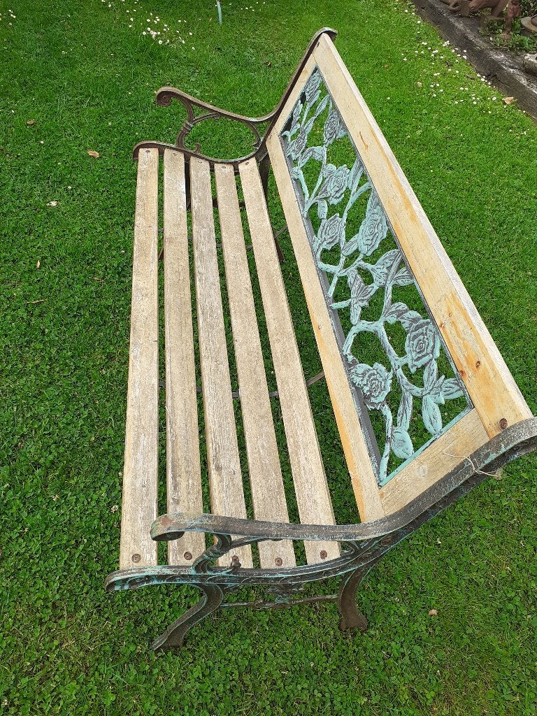 BANC DE JARDIN, Enlèvement, Utilisé, Aluminium