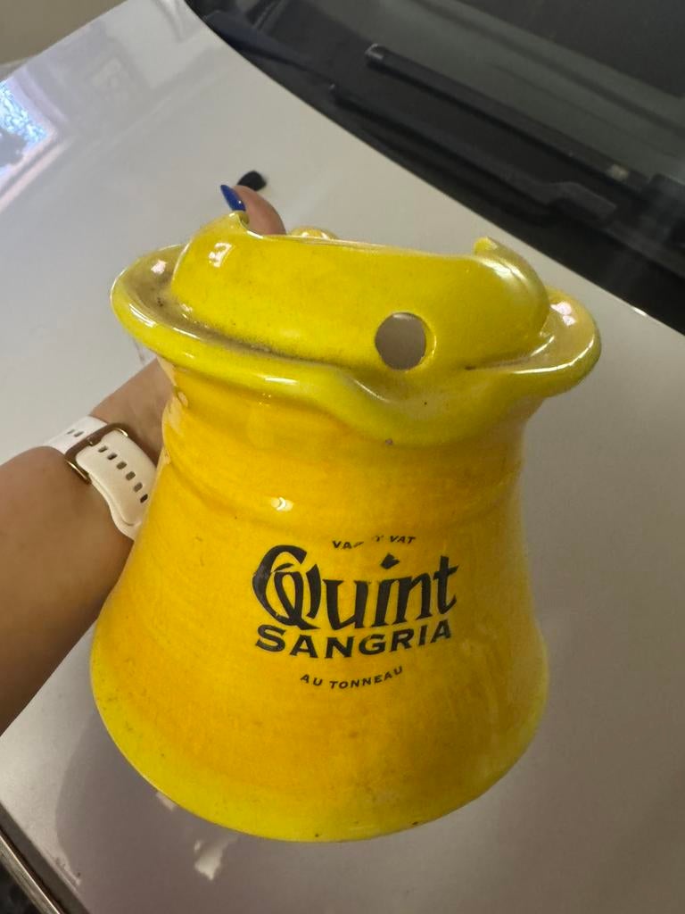 Oude schenkkan Quint Sangria, Verzamelen, Ophalen of Verzenden, Zo goed als nieuw