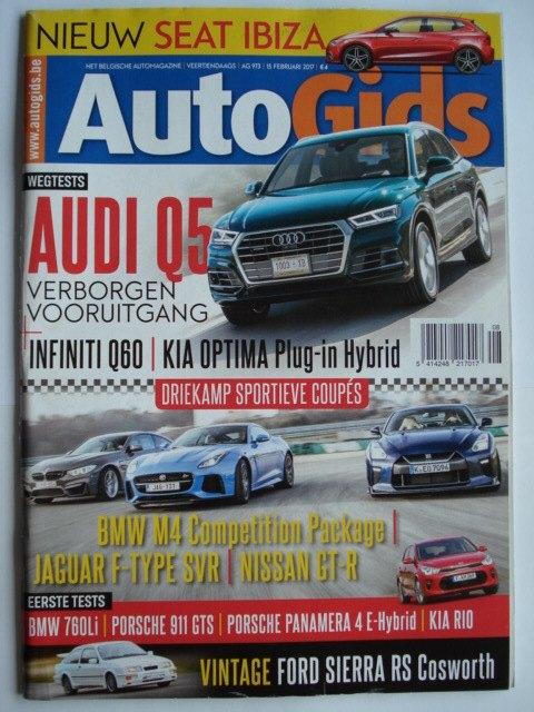 AutoGids 973 Infiniti Q60 Kia Optima PHEV Nissan GT-R F-Type, Envoi, Utilisé, Général
