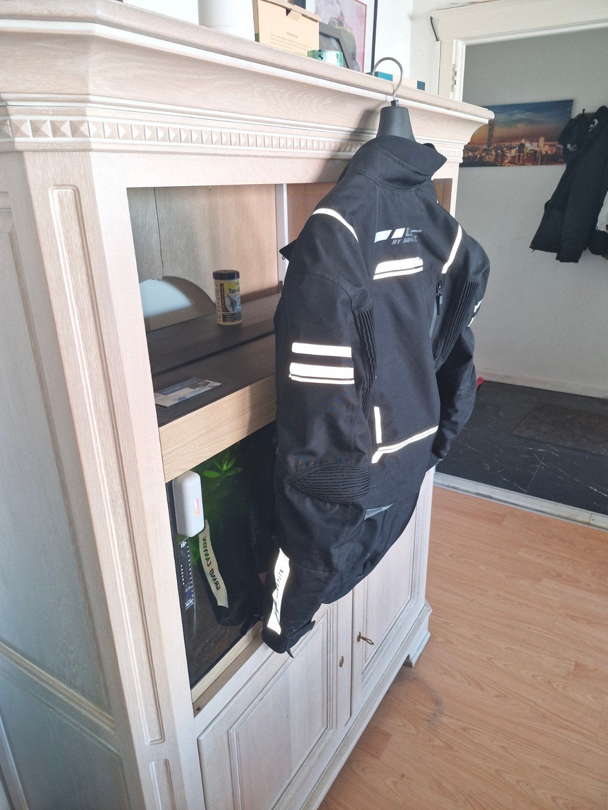 veste de moto, Vêtements | Hommes, Enlèvement, Comme neuf, Taille 56/58 (XL), Noir