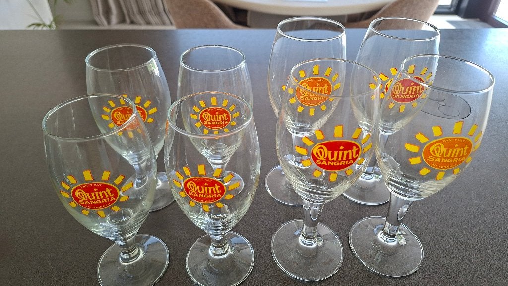 Quint sangria glazen. 3€/stuk, Ophalen, Nieuw, Overige typen