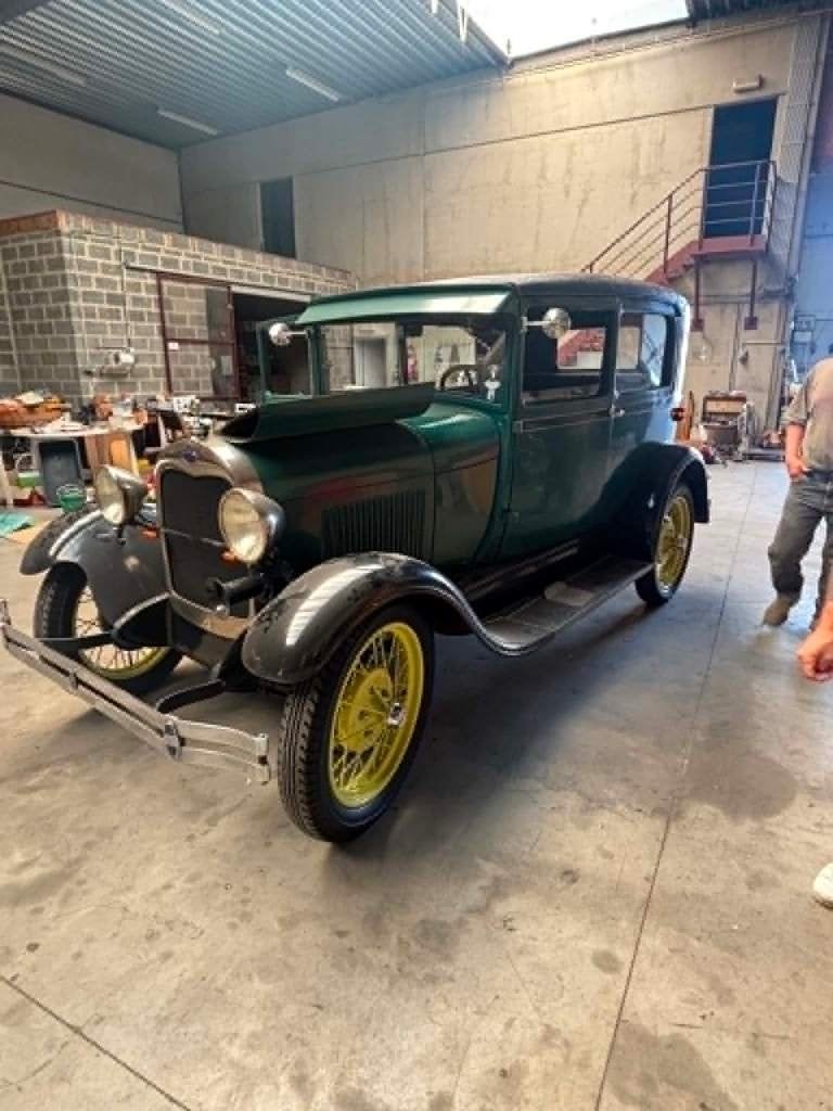 ford modèle A, Achat, 2 portes, Particulier, Tissu