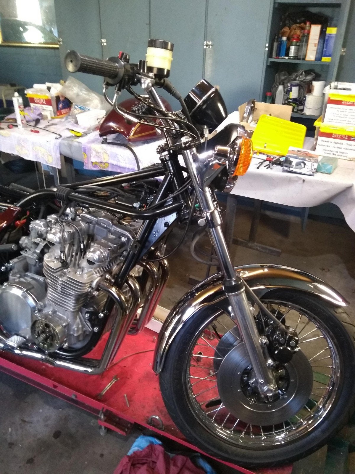 Kawasaki Z 900, Ophalen