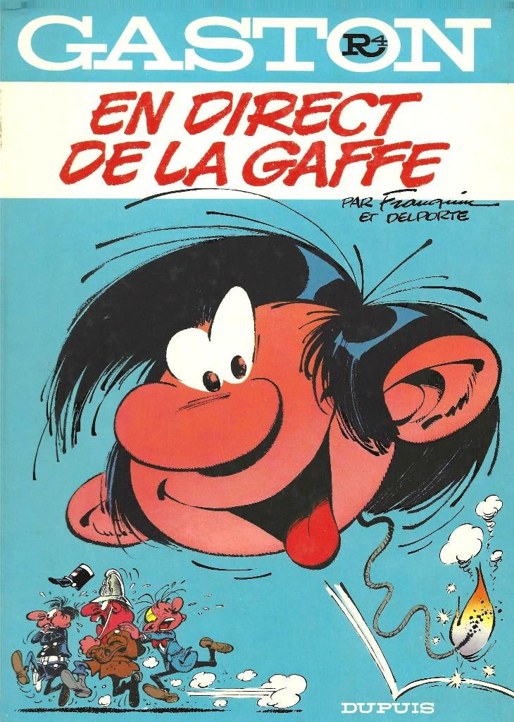Gaston Lagaffe R4 En Direct De La Gaffe EO 1974, Ophalen of Verzenden, Zo goed als nieuw, Franquin