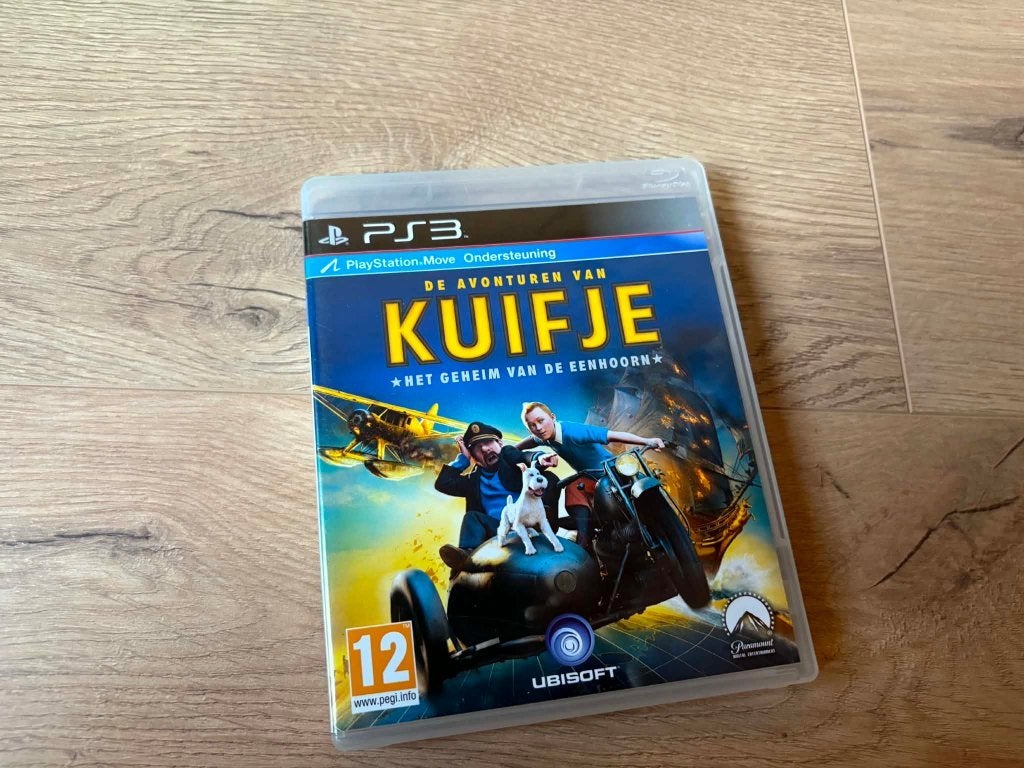 De avonturen van kuifje: het geheim van de eenhoorn PS3, Games en Spelcomputers, Ophalen, Gebruikt