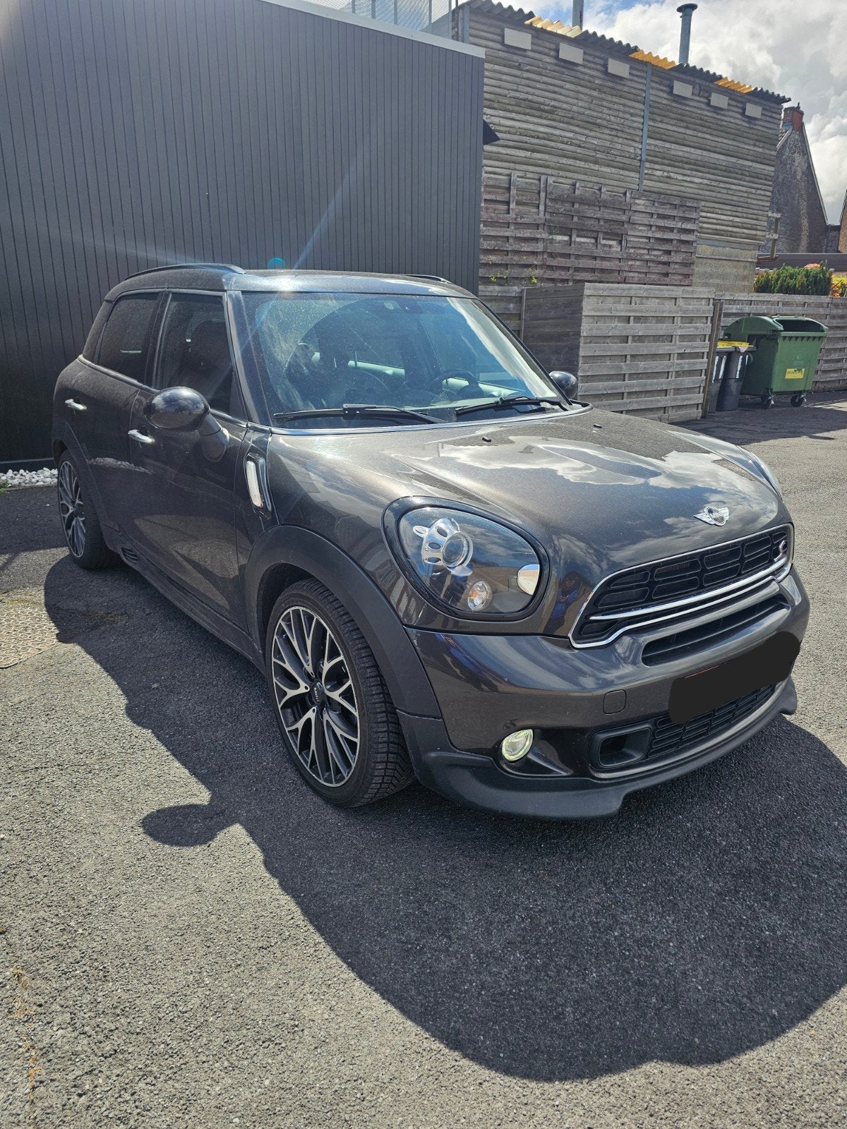 Mini Countryman volledige opties Euro 6, Auto's, Mini, Automaat, Zwart, Diesel, Te koop