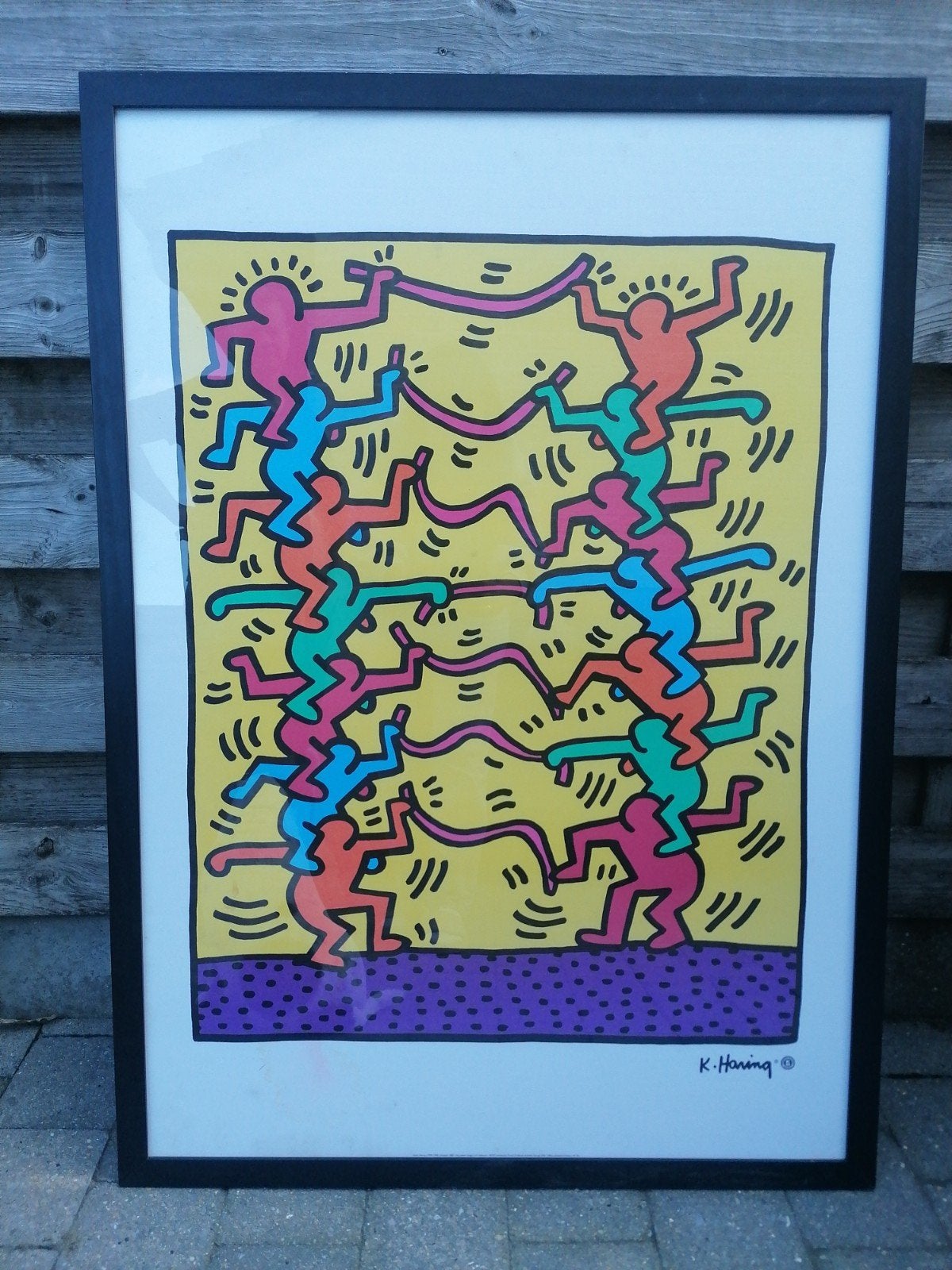 poster K. Haring, Ophalen