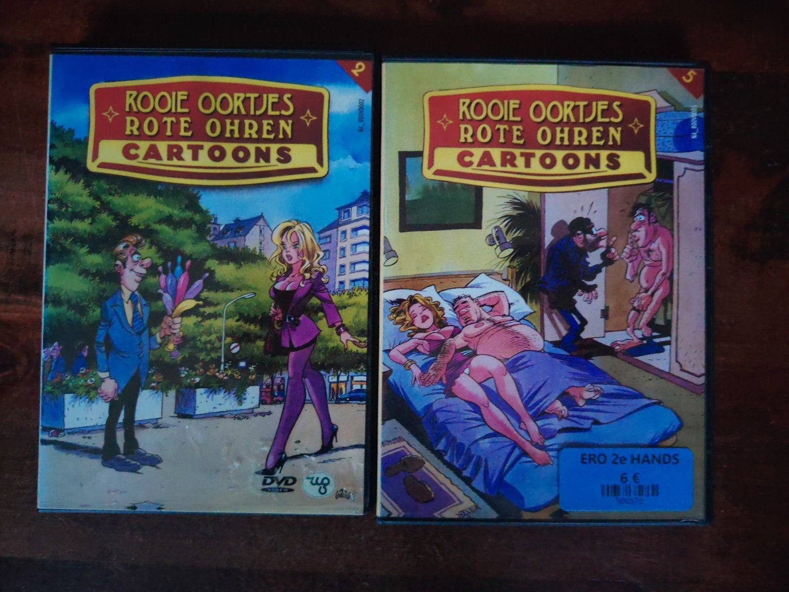 2 DVD : RED EARS partie 2 et partie 5, CD & DVD, Enlèvement ou Envoi