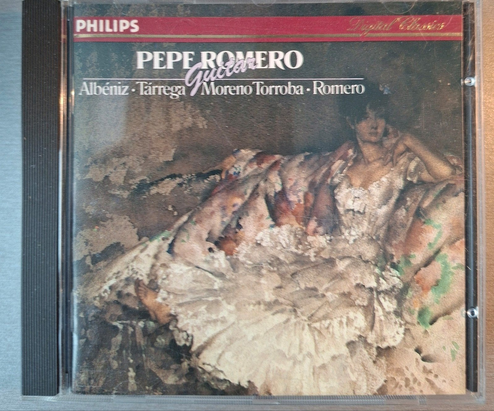 CD. Œuvres pour guitare (Philips, Pepe Romero)., Enlèvement ou Envoi