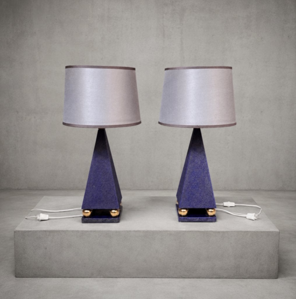 Vintage lampen bosa ceramics italy, Ophalen
