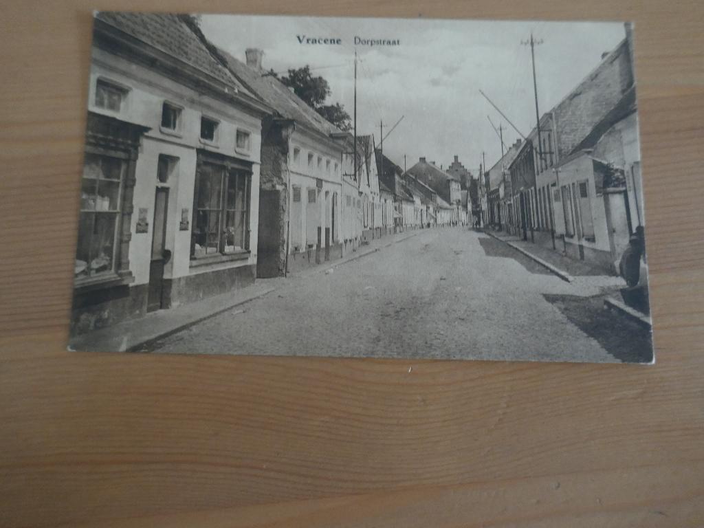 vrasene vracene dorpstraat, Verzamelen, Verzenden, Ongelopen, Oost-Vlaanderen