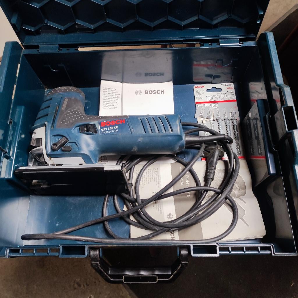 bosch bleu scie sauteuse, Bricolage & Construction, Enlèvement, Comme neuf, Scie sauteuse