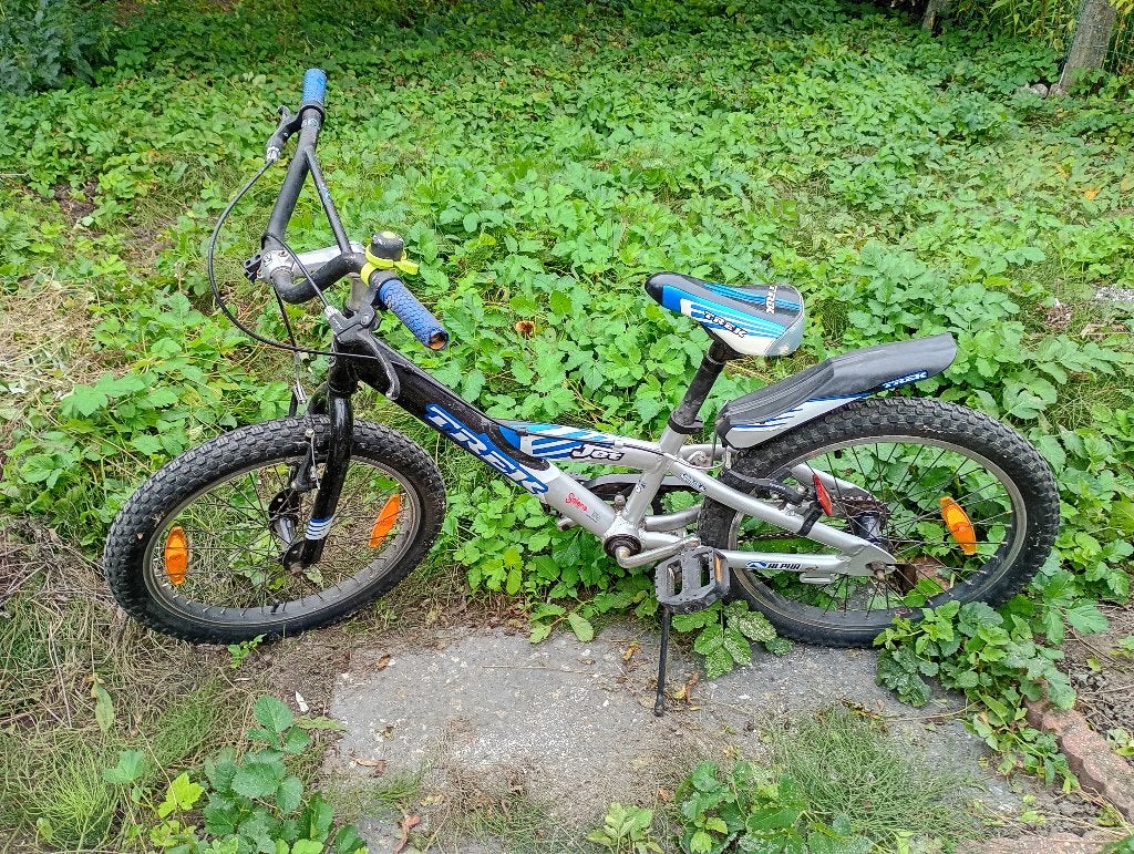 Kinderfiets mountainbike trek 20 inch 5 tot 8 jaar, Fietsen en Brommers, Ophalen, 20 inch of meer, Gebruikt, Velgrem