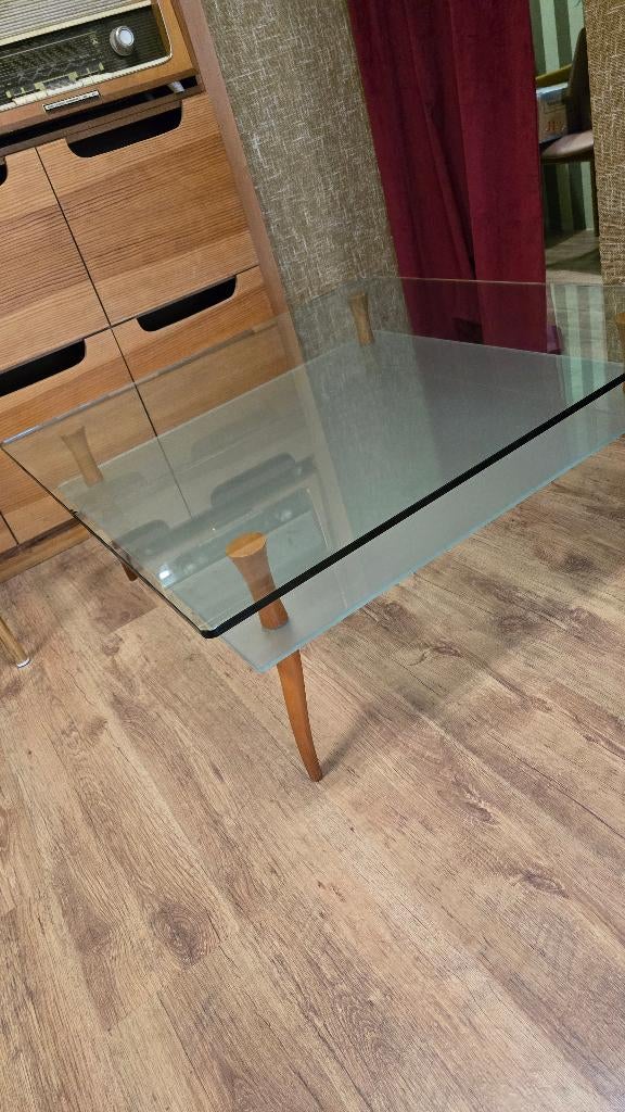 Italiaanse design salontafel, Huis en Inrichting, Tafels | Salontafels, Ophalen, Gebruikt, Design, Vierkant