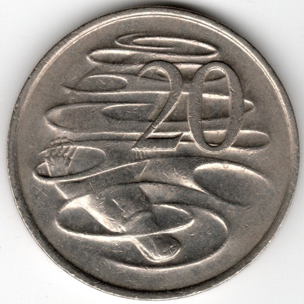 Australië : 20 Cents 1981 KM#66 Canberra Mint Ref 16778, Ophalen of Verzenden, Losse munt