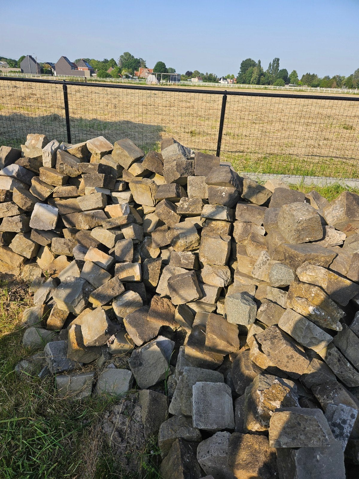 Platines en kasseien te koop, Enlèvement, Utilisé, 10 m²² ou plus, Autres types