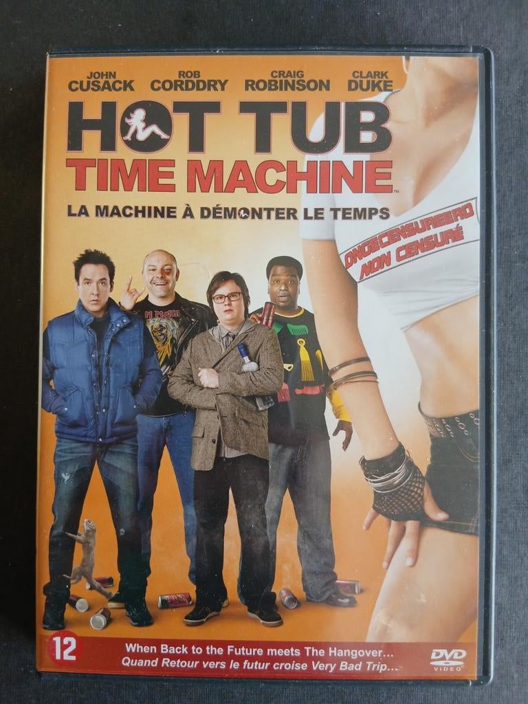 Hot Tub time machine (2010) John Cusack, Vanaf 12 jaar, Ophalen of Verzenden, Zo goed als nieuw, Romantische komedie