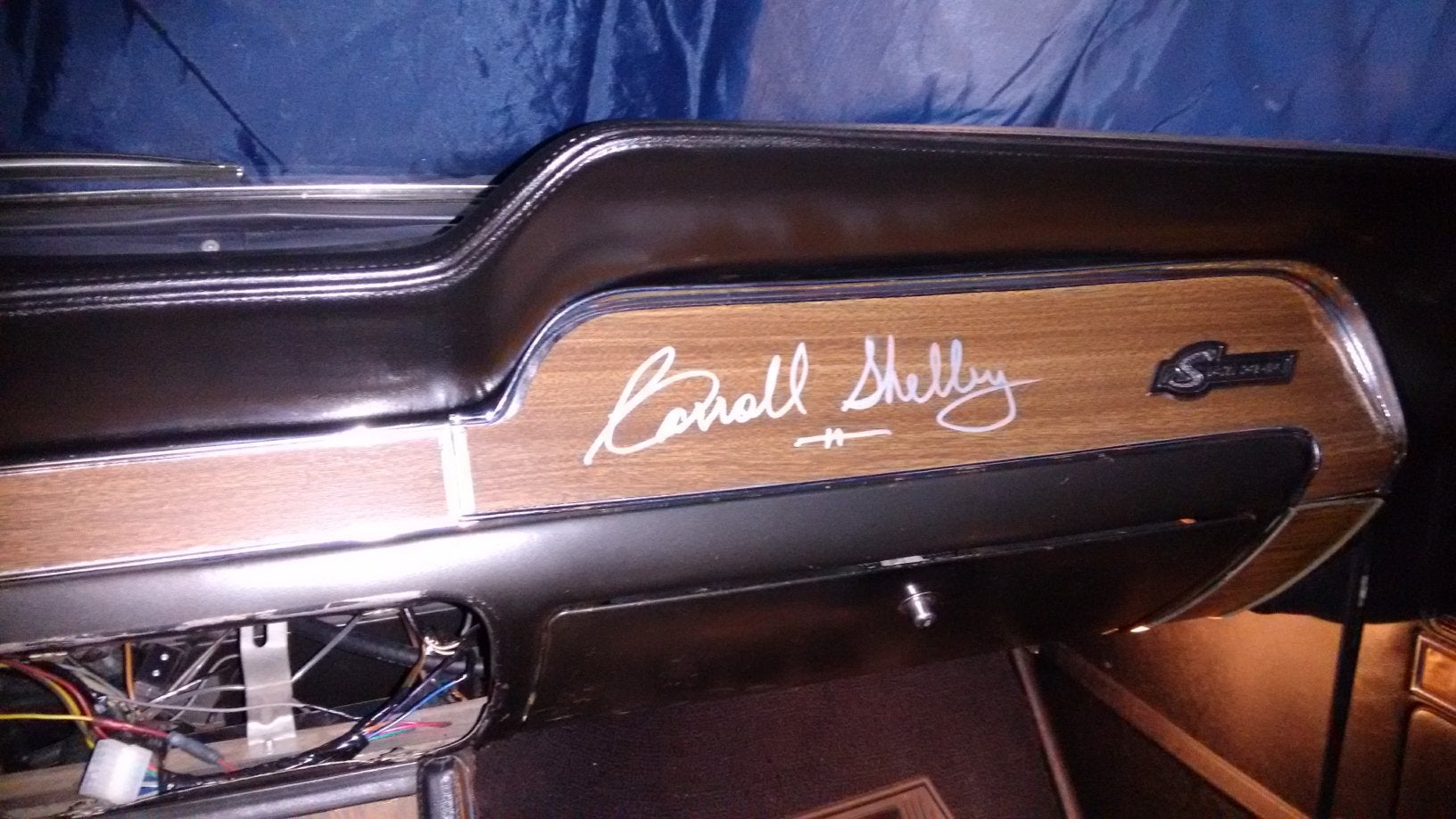 Gesigneerd Carroll Shelby Ford Mustang, Ophalen, Ford