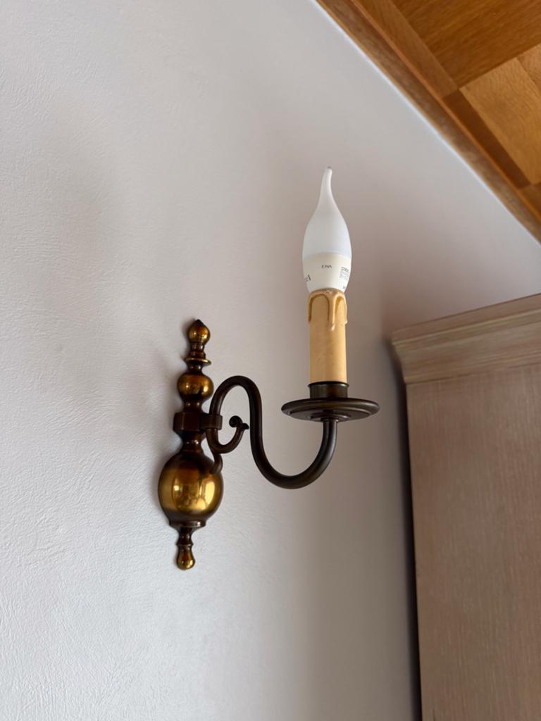 2 Wandlampen, Huis en Inrichting, Lampen | Wandlampen, Ophalen, Zo goed als nieuw