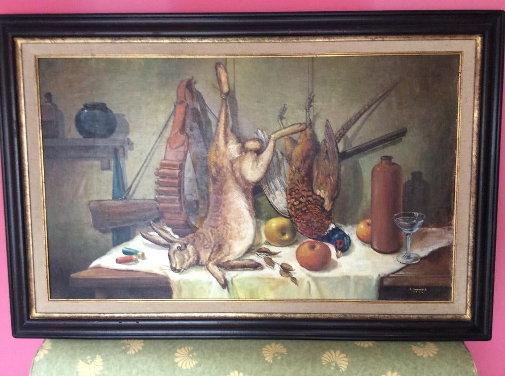 PRACHTIG SCHILDERIJ OP DOEK P. MICHIELS ( 1906 -1990, Antiek en Kunst, Kunst | Schilderijen | Klassiek, Ophalen