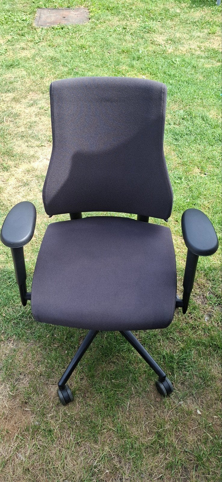 Chaise de bureau Axia gris foncé confortable, Neuf, Gris, Chaise de bureau de gaming, Enlèvement