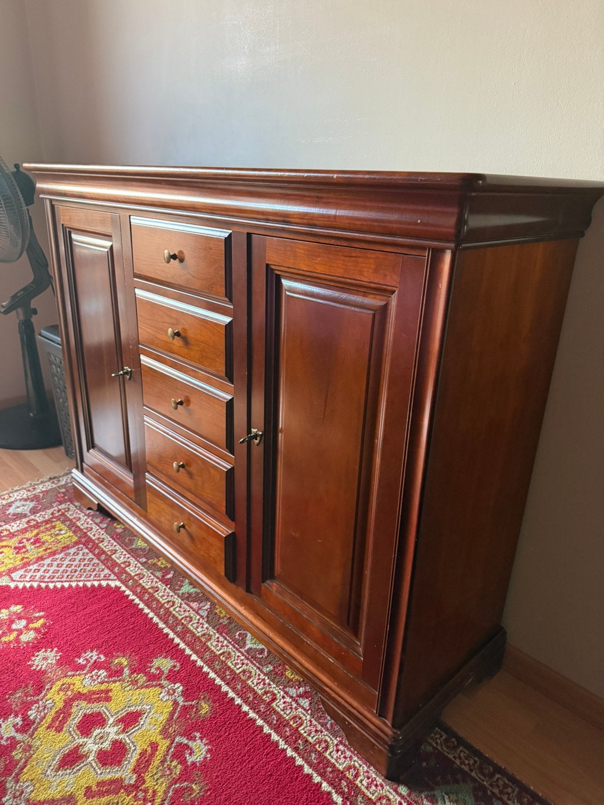 Klassiek dressoir kersenhout – Louis-Philippe-stijl, Huis en Inrichting, Ophalen, Zo goed als nieuw, Kersenhout, 25 tot 50 cm