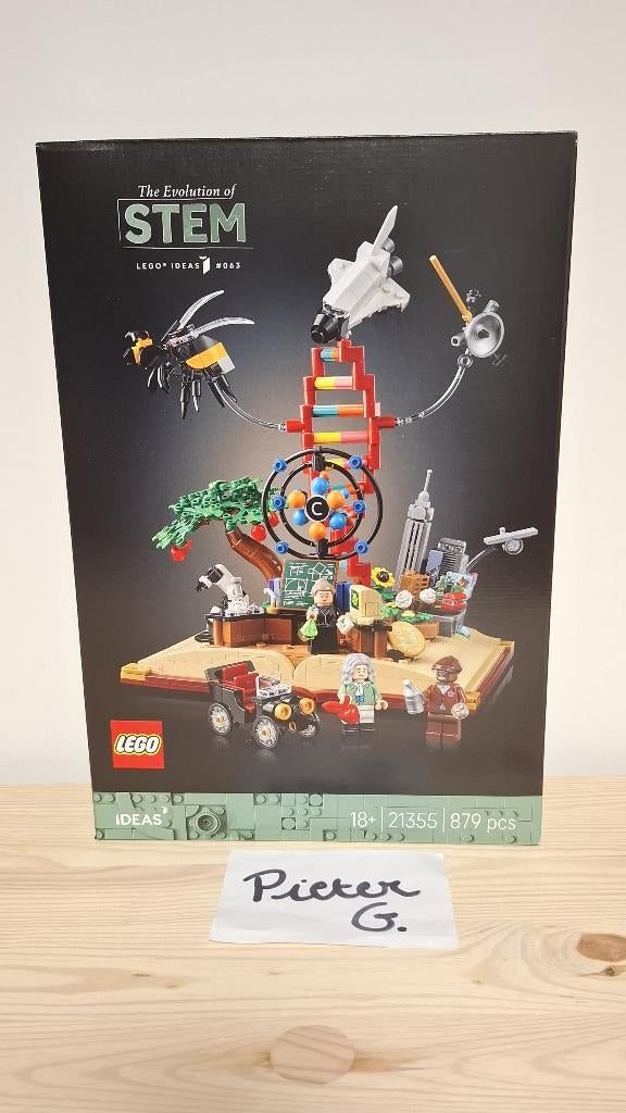 21355 - Lego L'évolution de la voix - Nouveau et scellé, Enlèvement ou Envoi, Neuf, Ensemble complet, Lego