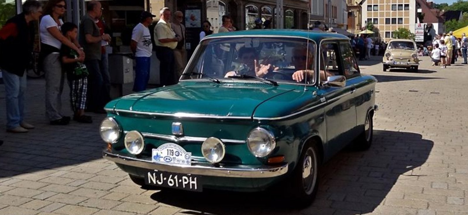 NSU Prinz Sport - Rally Groen 1969 - NL kenteken, Autos, Oldtimers & Ancêtres, Particulier, Autres marques, Essence, Coupé, 2 portes