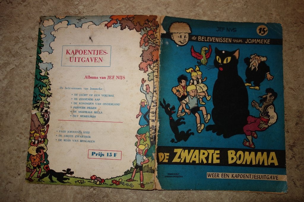 Jommeke in 1ste druk periode 1961-1966., Meerdere stripboeken, Ophalen of Verzenden, Gelezen, Jef Nys