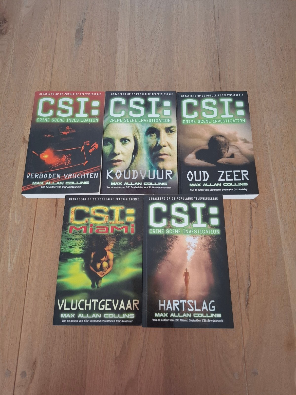 CSI boeken, Ophalen, Nieuw