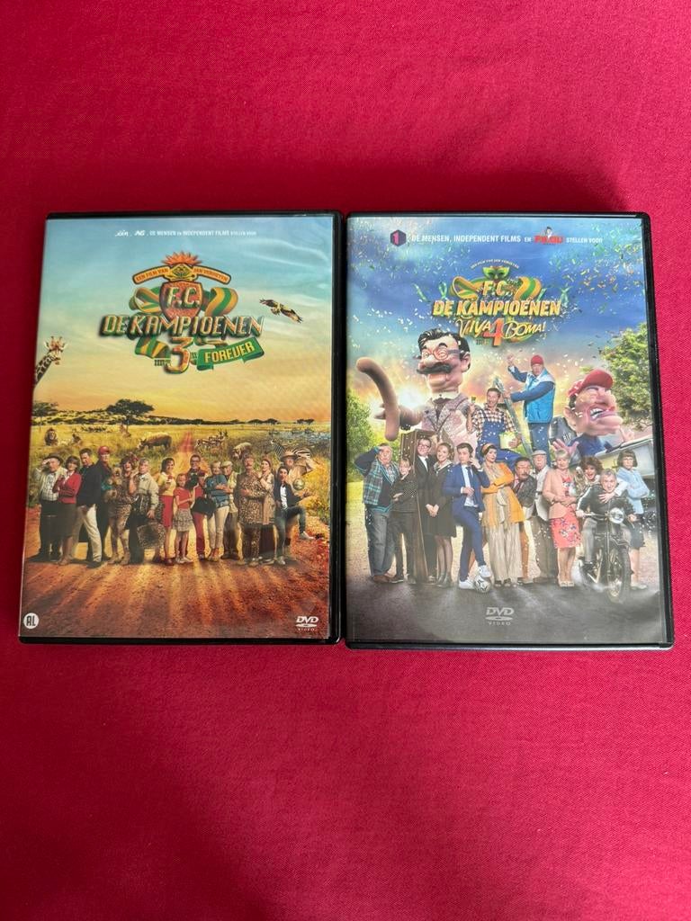 2 films FC de kampioenen, Cd's en Dvd's, Ophalen of Verzenden, Zo goed als nieuw