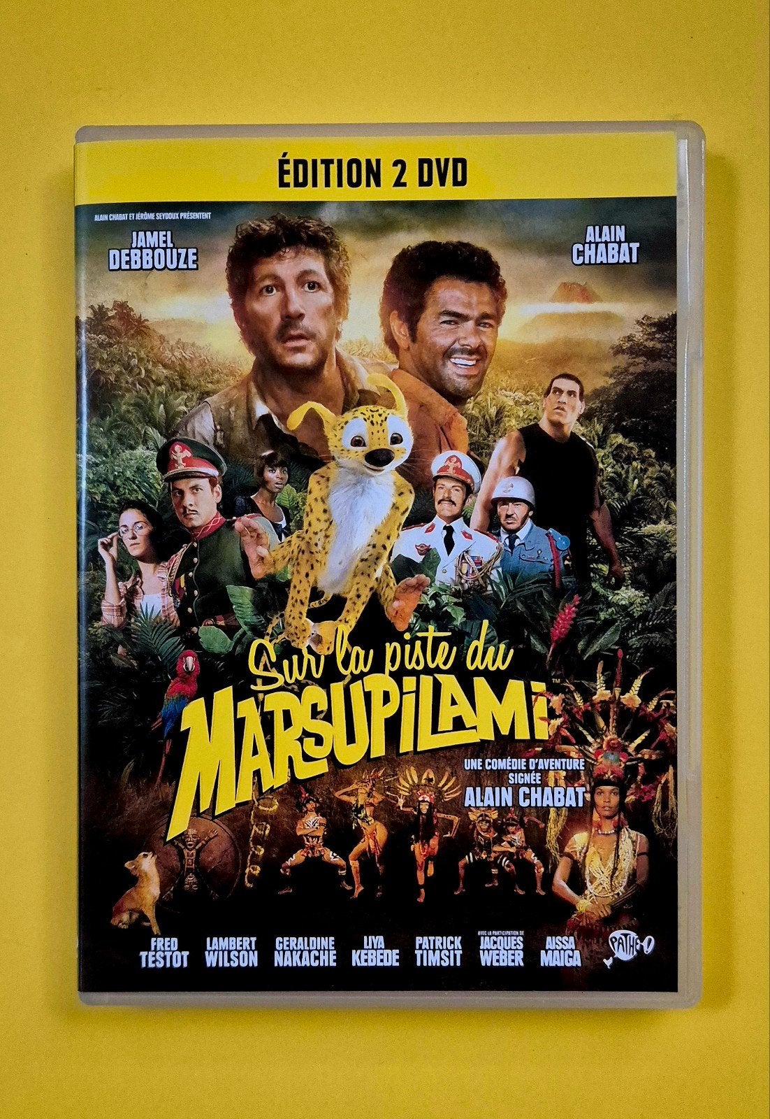 DVD 📀 Sur la piste du Marsupilami - Alain Chabat V, Comédie d'action, Enlèvement ou Envoi, Tous les âges, Français