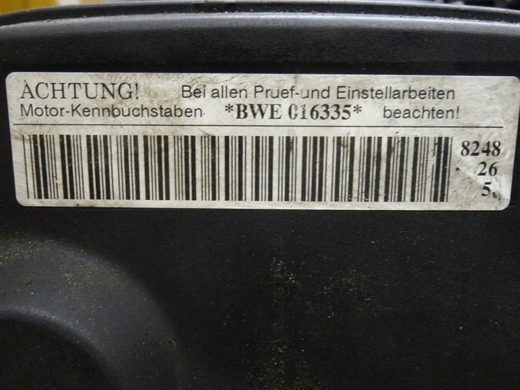 Moteur BWE Nu AUDI SEAT EXEO A4, Envoi, Utilisé, Skoda