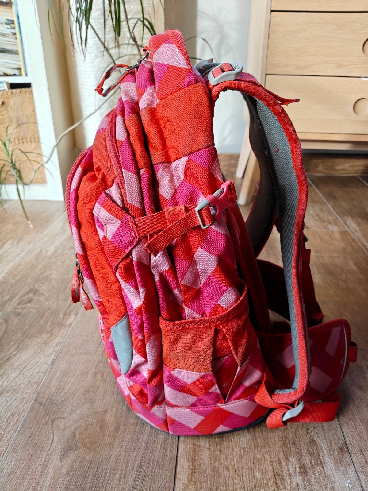 rugzak school Satch rood, Rugtas, 40 tot 50 cm, Ophalen of Verzenden, Rood