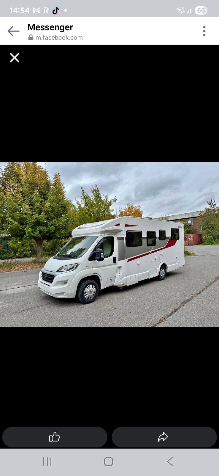 camping car fiat ducato 2,3cc 140 CV de 2022, Alkoof, Caméra de recul, Fiat, Particulier