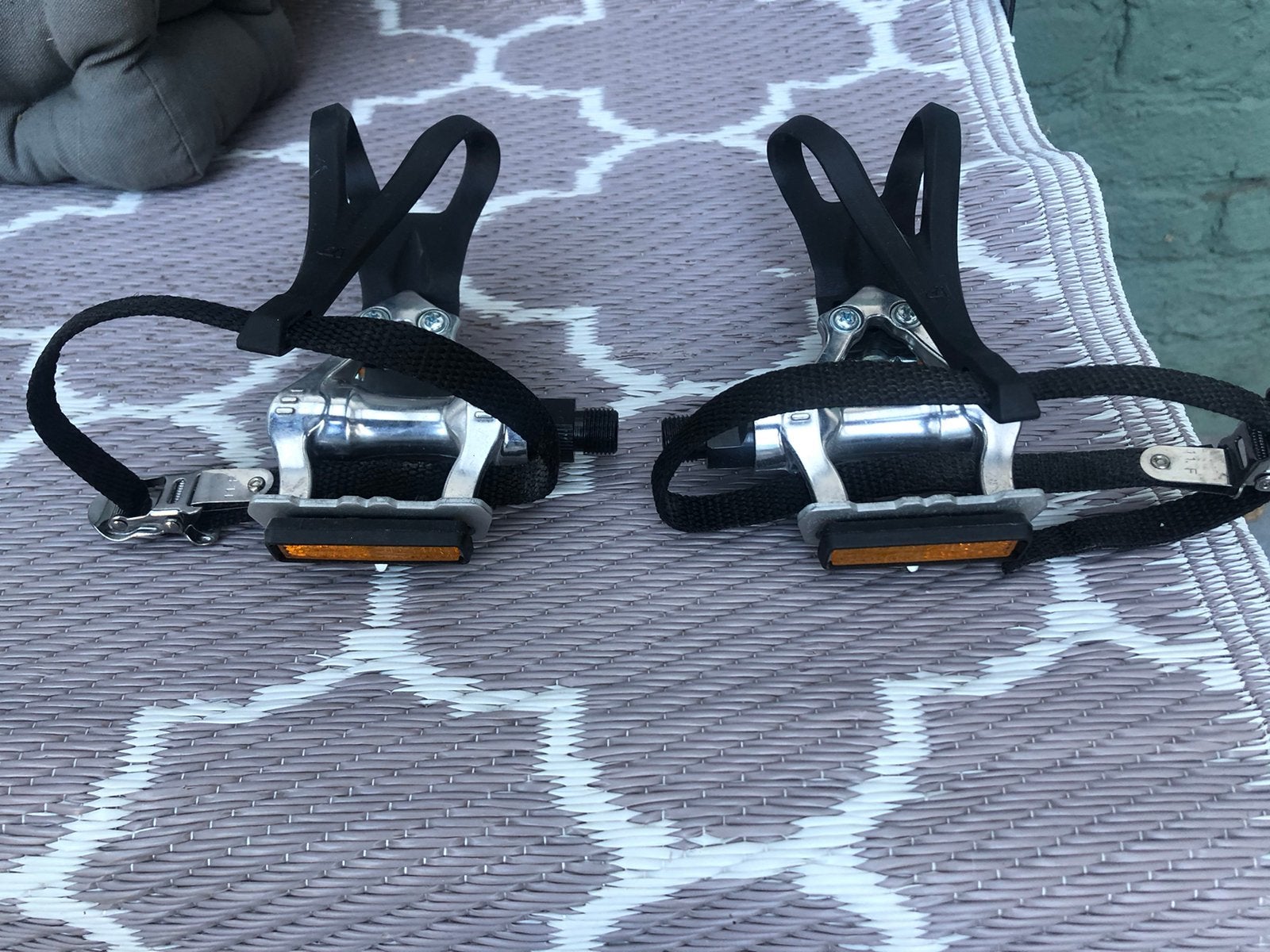 Paires pedales vintege, Enlèvement, Neuf, Pédalier ou Pédales, Aluminium