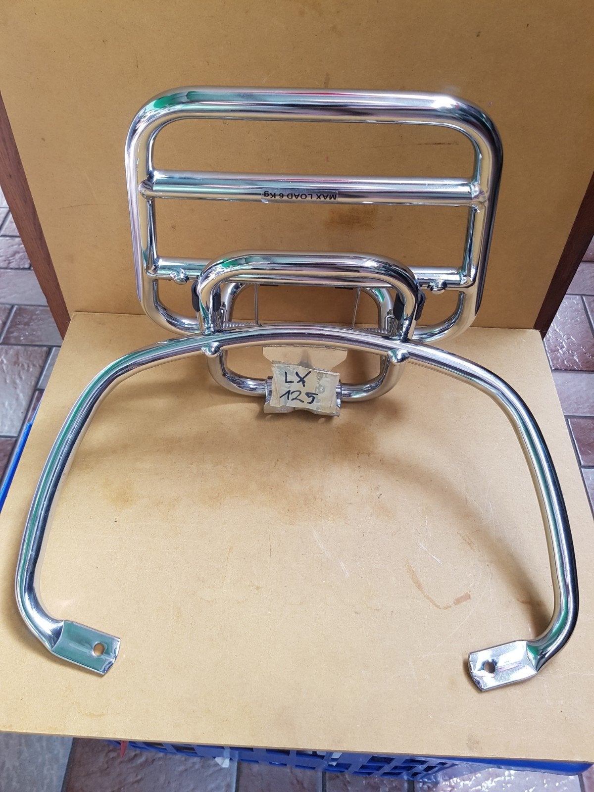 Vespa LX125 Porte-bagage arrière rabattable, Enlèvement ou Envoi, Neuf, Vespa