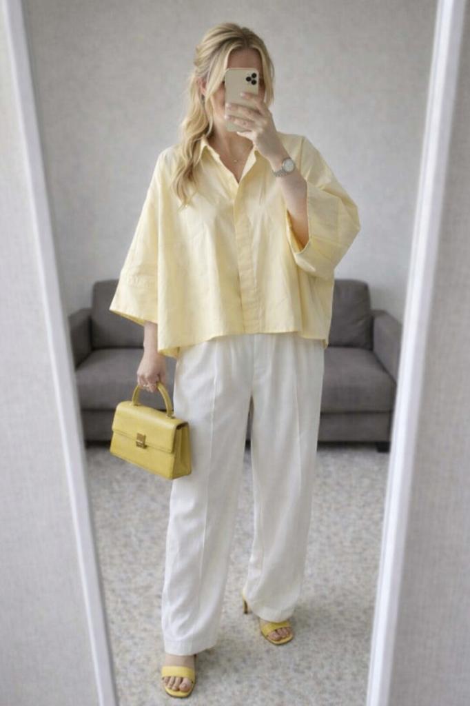 Blouse xl Zara, Verzenden, Zara, Geel, Maat 46/48 (XL) of groter