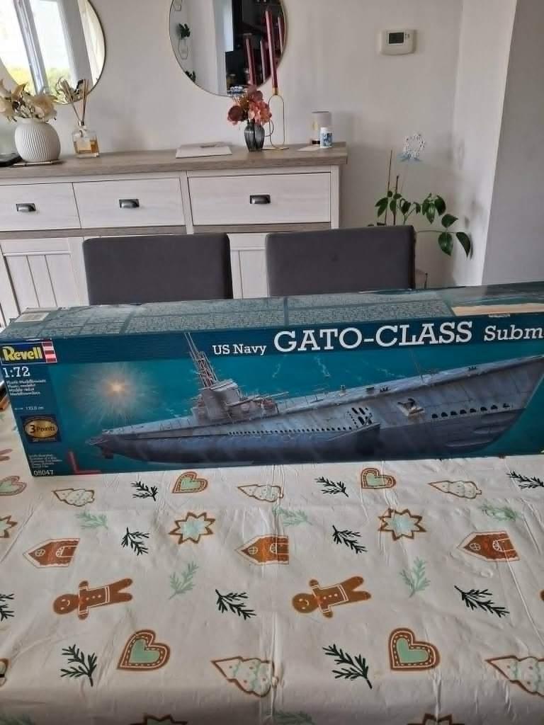 Revell GATO - KLASSE ONDERZEEËR US NAVY verzegeld, Hobby en Vrije tijd, Ophalen, Zo goed als nieuw, Revell