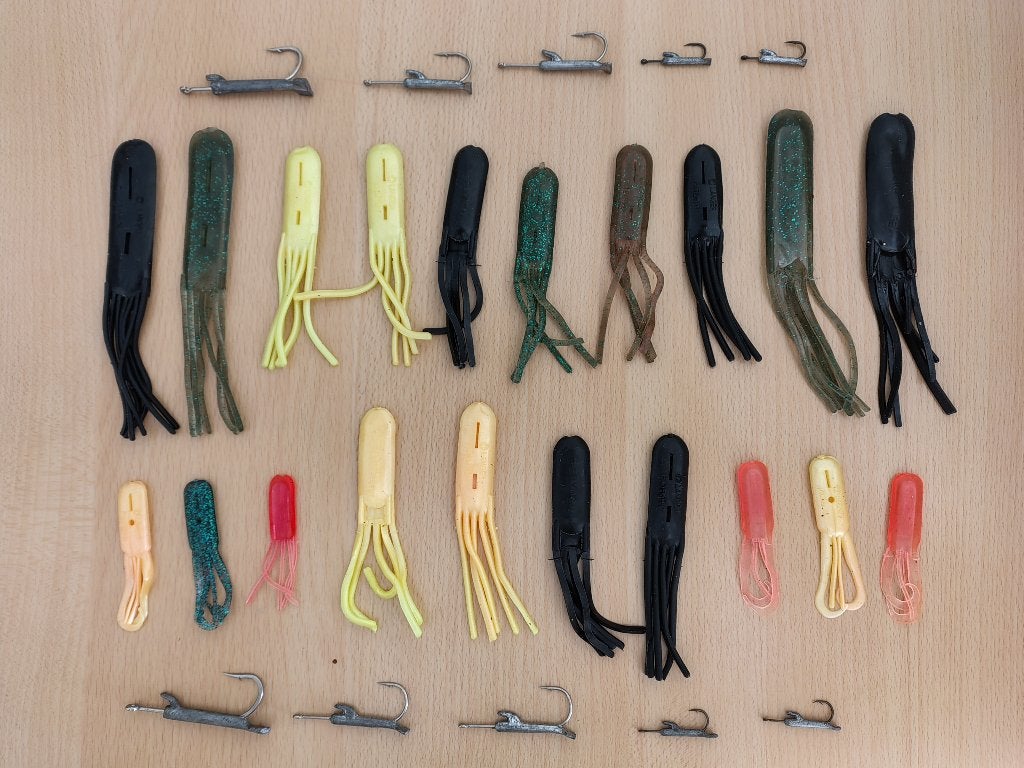FLYING LURE ( ZACHT KUNST AAS ), Ophalen of Verzenden, Zo goed als nieuw, Kunstaas