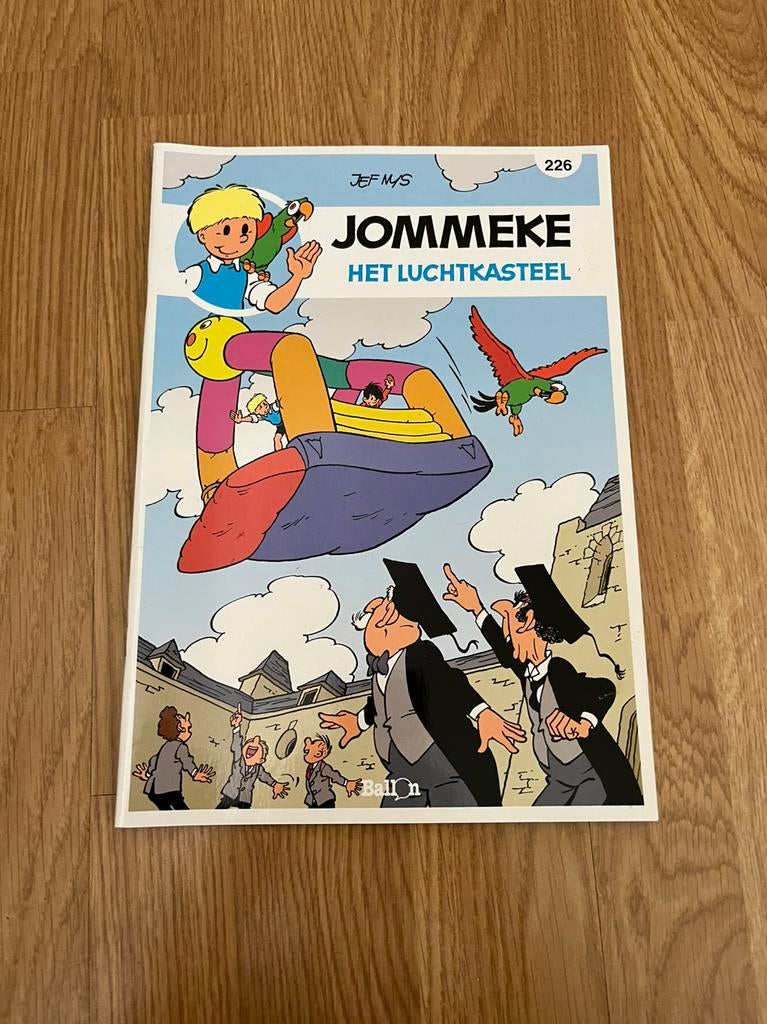Strip Jommeke. Het luchtkasteel., Une BD, Enlèvement ou Envoi, Utilisé