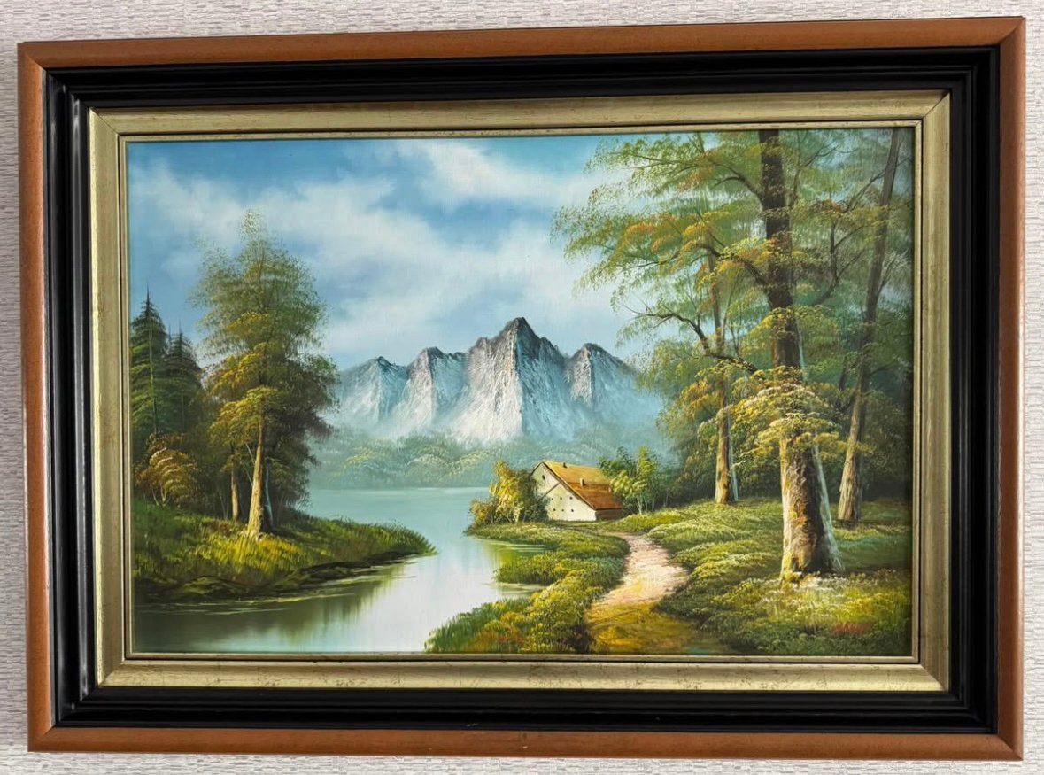 Landschap schilderij, Antiek en Kunst, Ophalen, Landschap